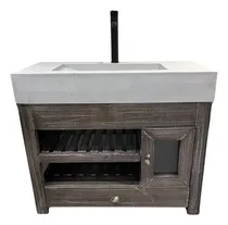 Comprar Vanitory 100 Cm Cuarzo Pieza Por Pieza Mueble Estandar