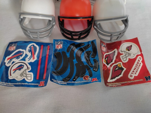 Imagen 2 de 2 de 3 Mini Cascos Nfl Futbol Americano Marinela