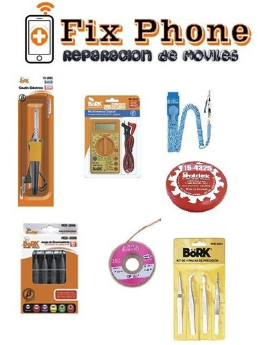 Kit De Multimetro, Cautin Y Accesorios