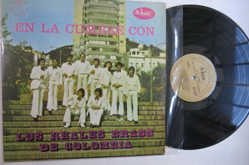 Vinyl Vinilo Lp Acetato En La Cumbre Los Real Brass Cumbia