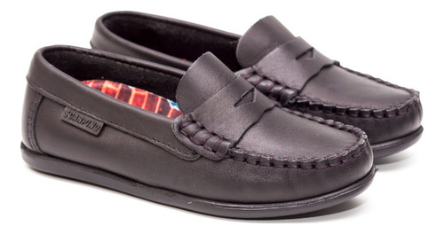 Mocasines Escolares Scarpino Vincha De Cuero