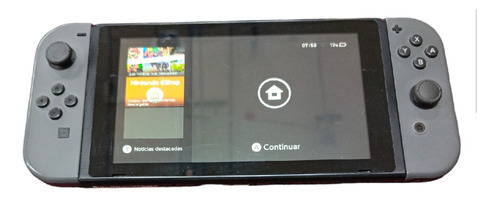 Nintendo Switch New Hac-001, Negro/gris, 32 Gb