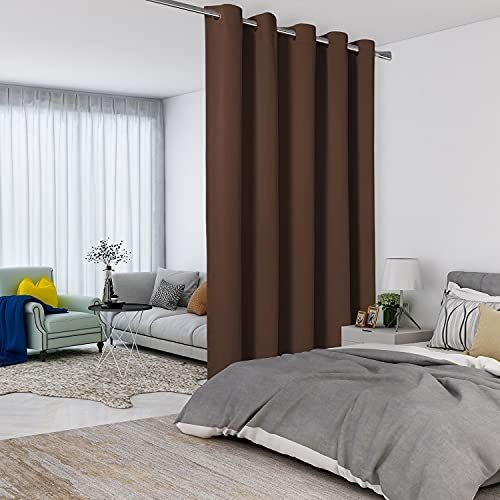 Lordtex Cortinas Divisoras De Habitación De Chocolate  Priv