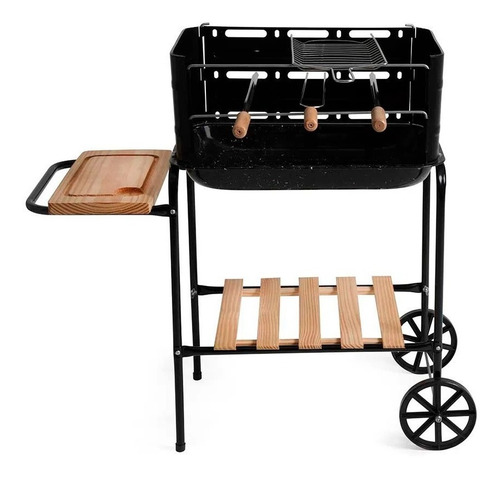 Parrilla Parrillero Portatil Mor Liviano Portatil California