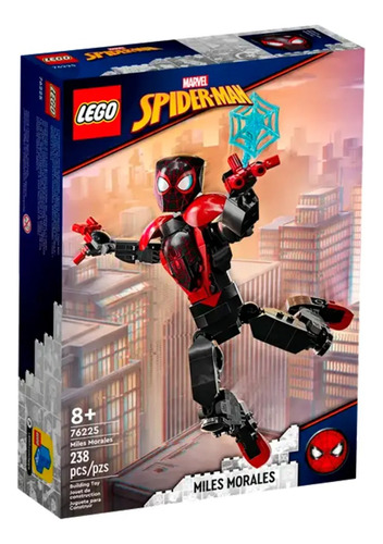 Figura De Miles Morales Lego Spier-man 76225