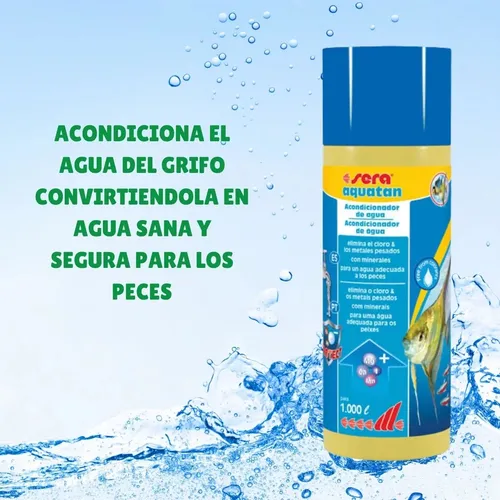 Sera Aquatan 500 Ml - Unidad A $240