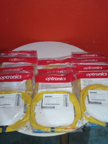 Jumper De Fibra Óptica Optronics Monomodo (Usado)
