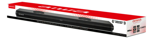 Home Theater Aiwa Barra de sonido AWSBH22 negro 220V