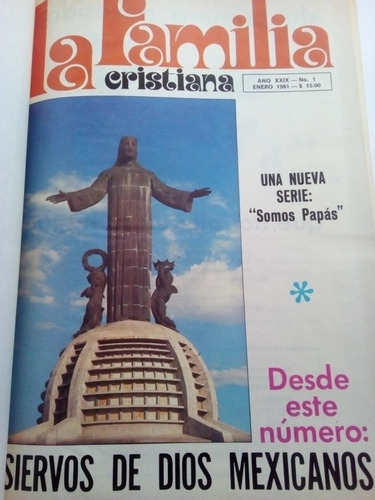 Revista Católica La Familia Cristiana Todos Los Números 1981