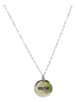 Comprar Collar Cadena Con Dije Soltar - Plata 925