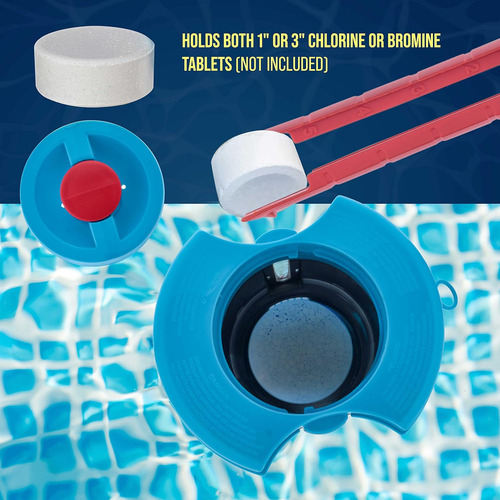 Dispensador Flotante De Cloro Para Piscinas Us. Pool Supply
