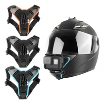 Comprar Soporte Arnés Para Cascos De Moto Gopro 9\u002F8\u002F7\u002F6\u002F5\u002F4 Deportes