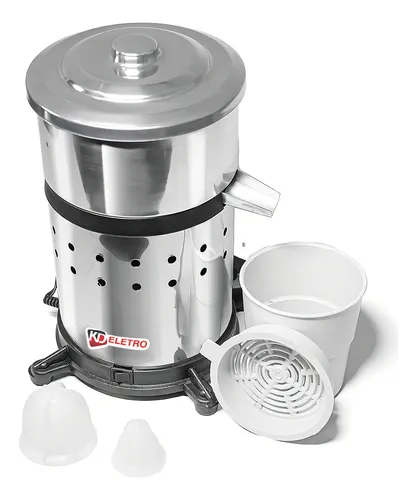 Extrator Espremedor De Sucos Laranja Inox 500w Profissional Cor P...