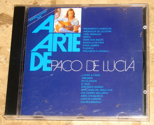 Cd Paco De Lucia - Arte (1975) C/ Ricardo Modrego