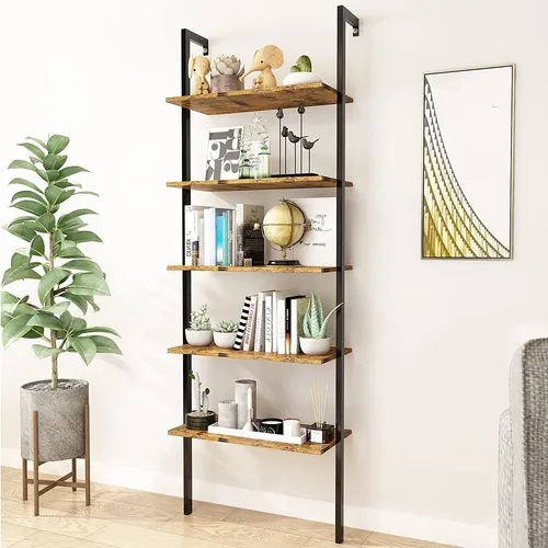 comprar Librería De Escalera De 5 Niveles, Estantería De Pare...