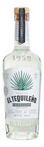 Tequila El Tequileño Reposado Cristalino 750 Ml