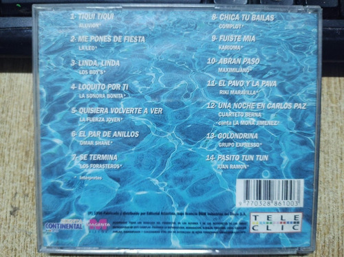 Imagen 2 de 2 de Verano Tropical 4 Cd Fuerza Joven Aluvion Boys Forasteros