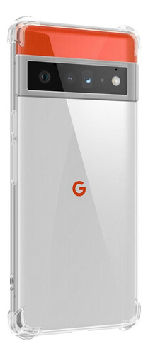 Capa Capinha Case Silicone Para Google Pixel 6 Pro Cor Transparente