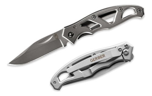 Gerber - Canivete Paraframe - Aço Inoxidável - Ref 22-48485 Cor Steel
