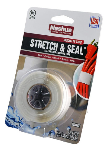 Nashua 1 PuLG. X 10 Pies Stretch & Seal Cinta De Silicona Au