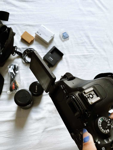 Canon T3i/600d + 3 Lentes