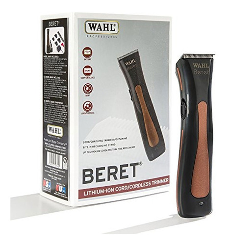 Máquina Doméstica Cortadora Wahl Cabello Beret Trimmer