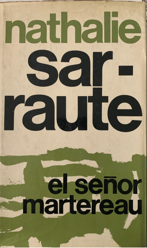 Libro Novela El Señor Martereau Nathalie Sarraute