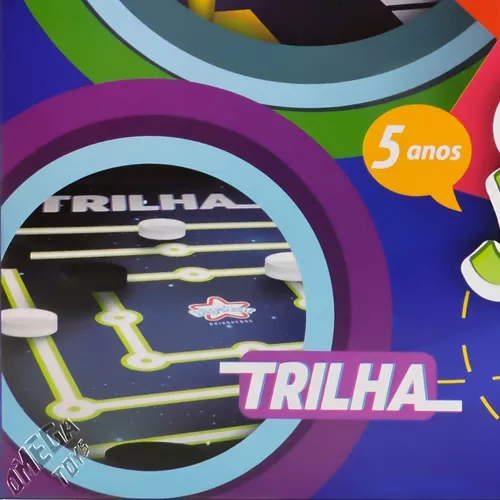 Grandes Jogos Big Star Tabuleiro Dama Ludo Trilha Junta 4