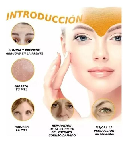 1 Pack Parches Antiarrugas Clarité Faciales Colágeno 10 Pcsa