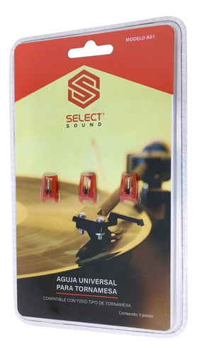 Agujas De Repuesto Para Tornamesas Select Sound