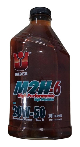 Aceite 20w-50 Mineral Marca Dauer