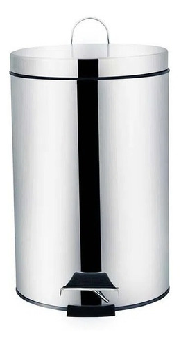 Lixeira 12 Litros Inox Pedal E Balde P/ Cozinha Westing