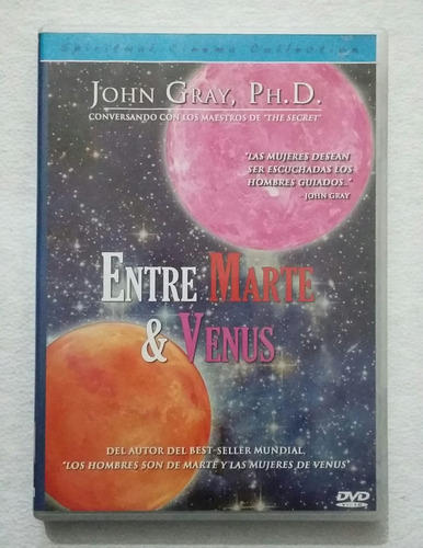 Dvd Entre Marte Y Venus John Gray Ph D