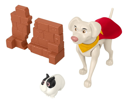 Fisher-price Dc League Of Super-pets Hero Punch Krypto, Figu