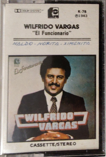 Cassette De Wilfredo Vargas El Funcionario 