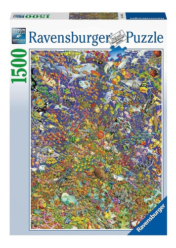 Rompecabezas 1500 Piezas Ravensburger - Peces En El Mar