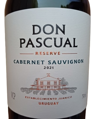 Vino Don Pascual Reserve Cavernet Sauvignon 2021