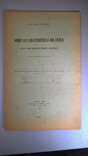 Sobre Las Características Del Fémur - Scolni De Klimann 