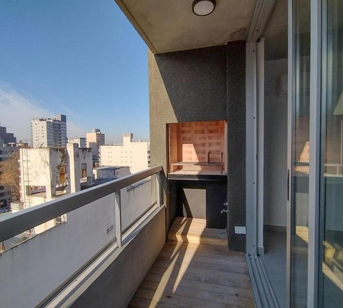 Imagen 6 de 13 de Semipiso 2 Amb A Estrenar - Balcón Con Parrilla