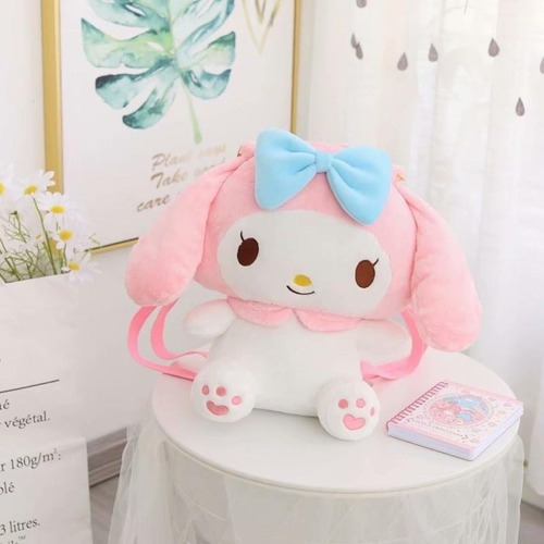 Morral Mi De Melodía Kuromi Bolso De Peluche Cinnamoroll