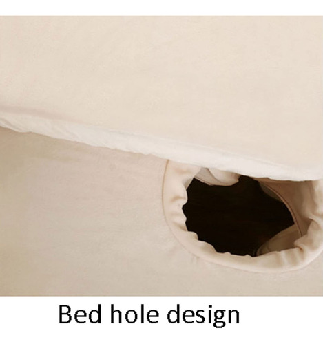 Colcha De Terciopelo Para Masaje Y Fisioterapia Color Crema Color Nombre Del Diseño