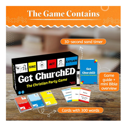 Kulture Games Get Churched El Juego De Fiesta Cristiana De Y