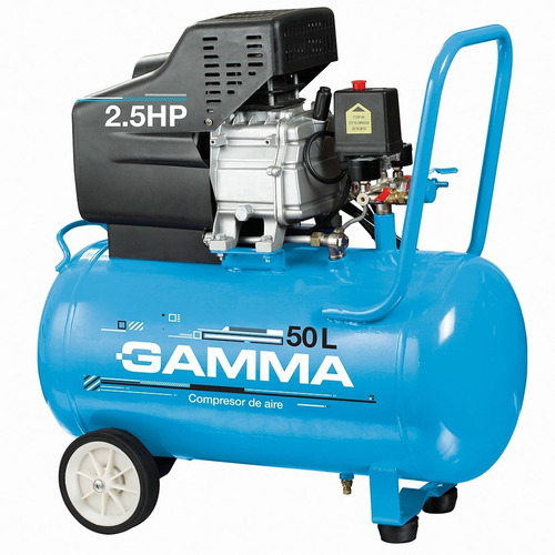 Compresor De Aire Gamma 50 Lts 2.5hp G2851ar 220v