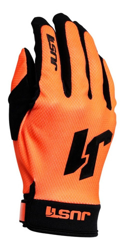 Guantes Motocross Just1 Negro Y Naranja J Flex Cross