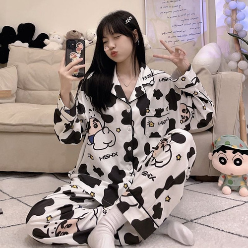 Pijama Crayon Shin Chan Estilo Insertado, Algodón Puro, Boni