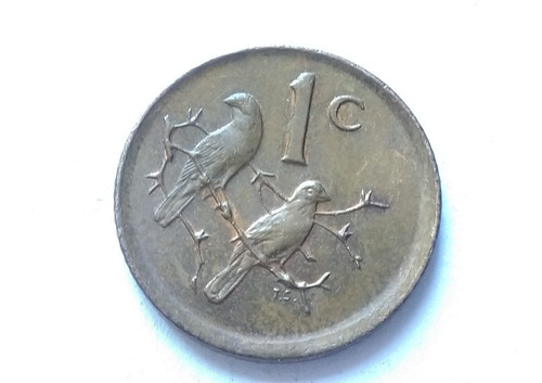 Moneda Sudafrica 1 Cent 1984