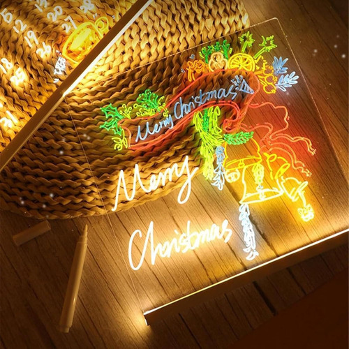 Tablero Luz For Niños,tablero Dibujo Led,acrílico