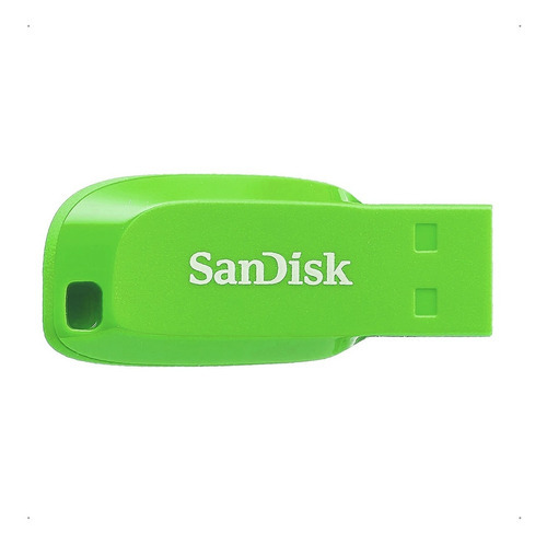 Pendrive Sandisk 32gb Cruzer Blade Usb 2.0 Verde