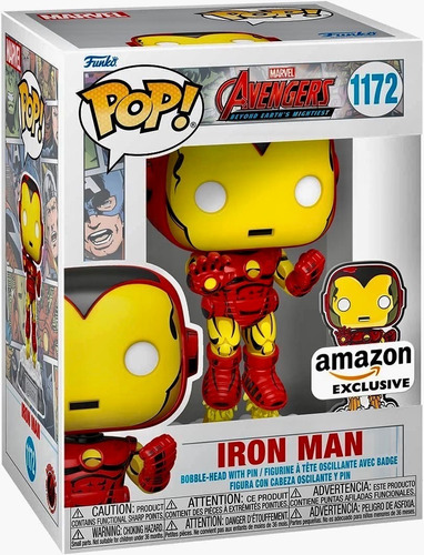 Funko Pop! & Pin: The Avengers: Iron Man (1172)