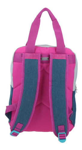 Mochila Escolar De Barbie, Marca Chenson, Primaria, Secundaria, Universidad Color Azul